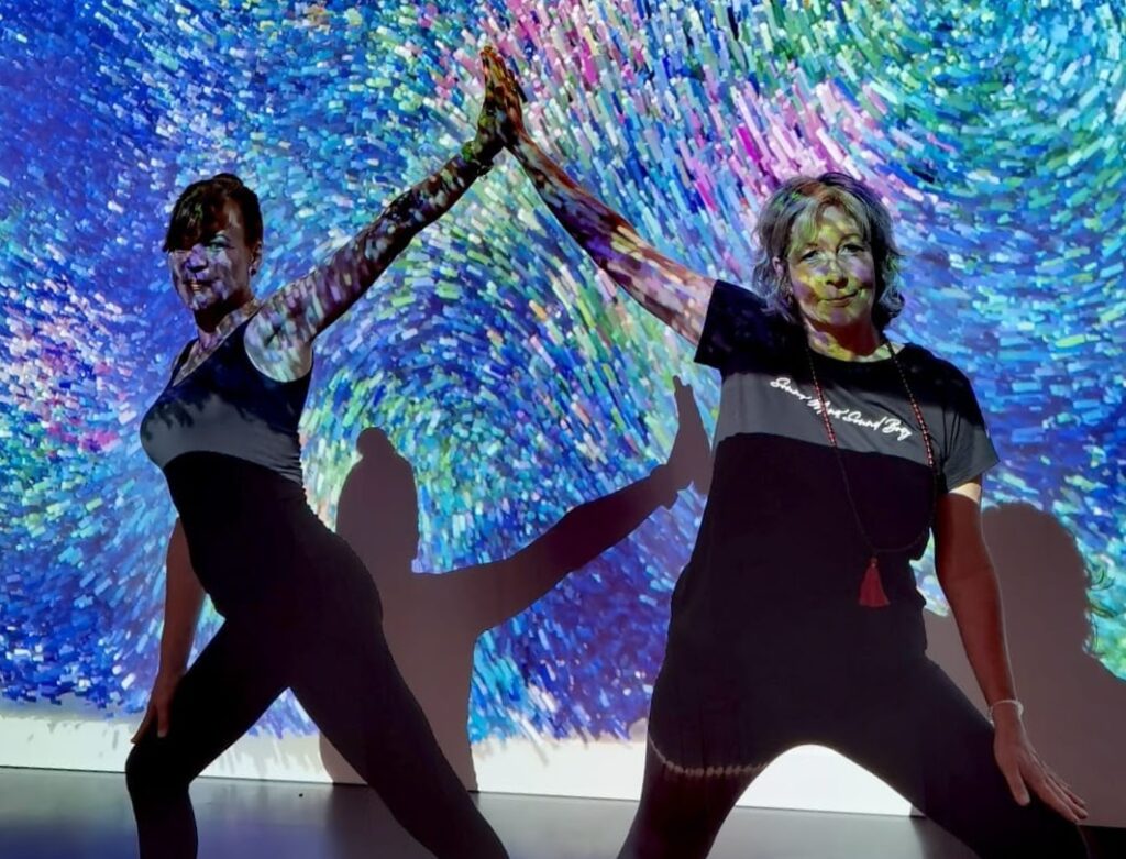 Monets Garten trifft Yogakollektiv